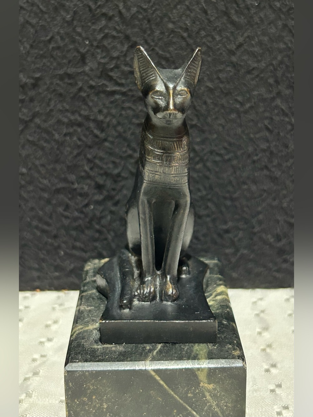 The Metropolitan Museum of Art Egyptian Bastet Cat Figurine